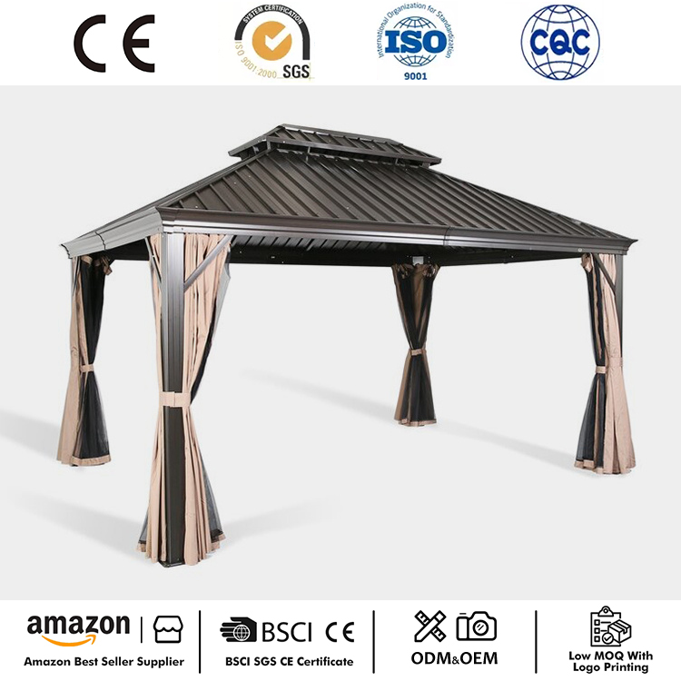 قاب آلومینیومی 12 x 10 اینچ Hardtop Gazebo