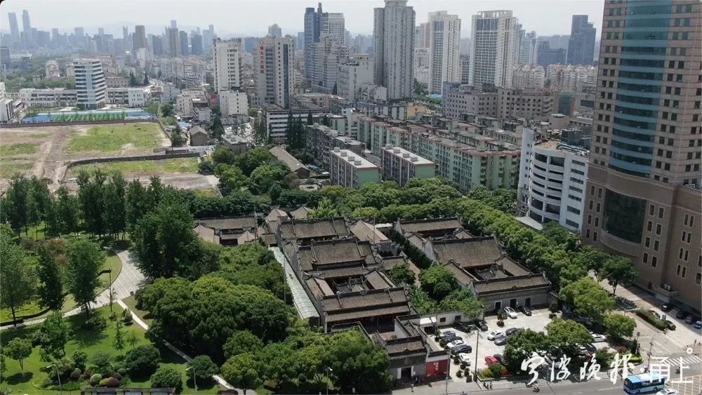 بلوک Qingan در نینگبو پس از تنظیم برنامه ریزی محلی به 