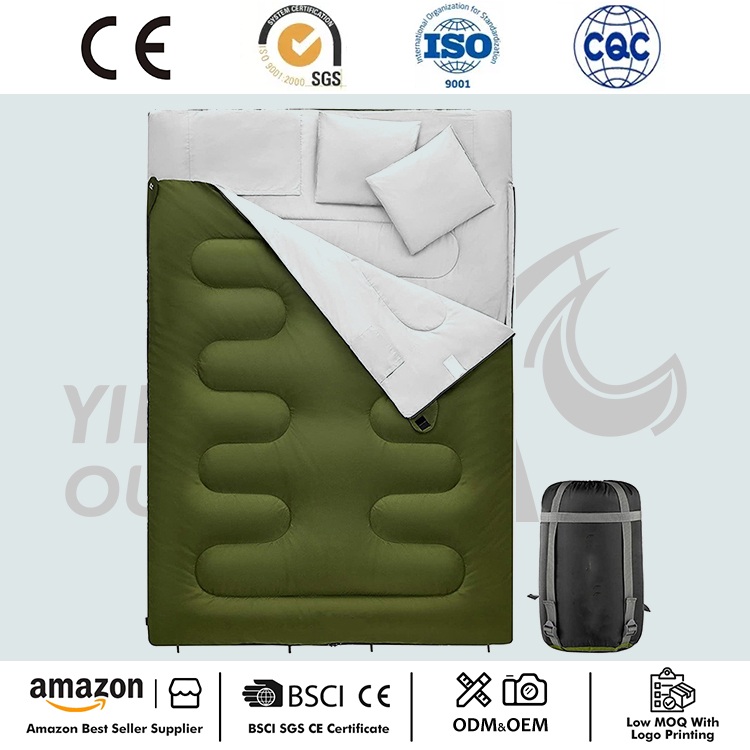 کیسه خواب دوتایی با بالش
