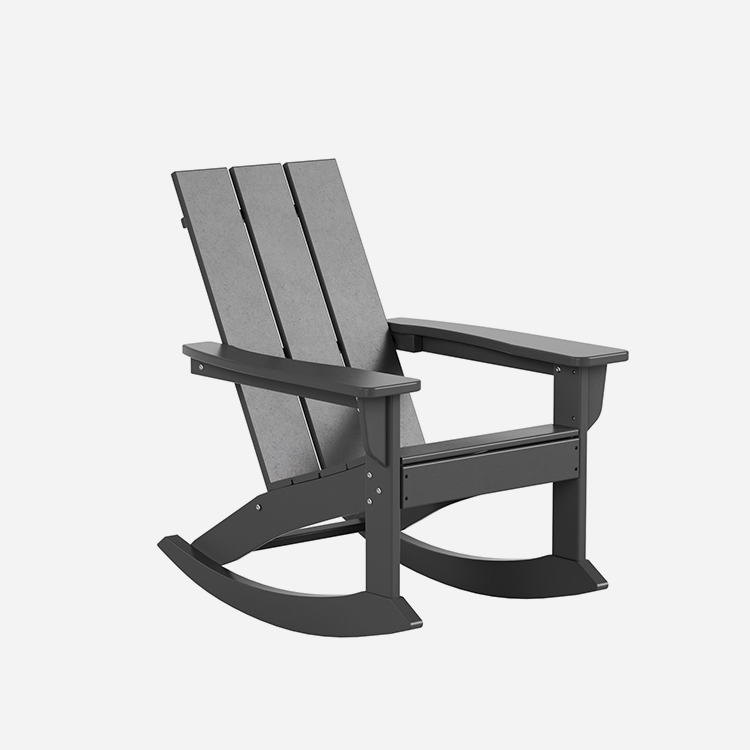 صندلی های گهواره ای پلاستیکی مدرن Adirondack